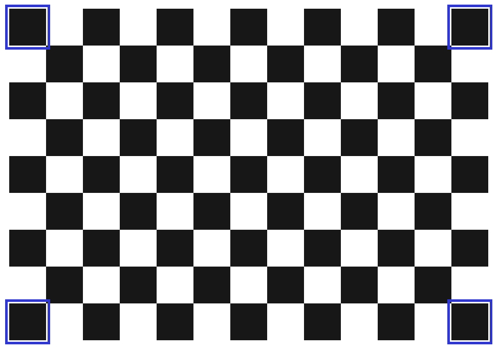 Calibration Chart for Lens Correction Profiles